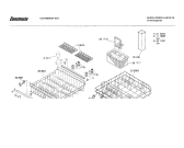 Схема №2 CG742000 с изображением Панель для посудомойки Bosch 00118027