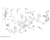 Схема №4 5VF700NP с изображением Силовой модуль запрограммированный для посудомойки Bosch 12003999