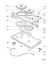 Схема №1 AKR 024/IX с изображением Затычка для электропечи Whirlpool 481244058219