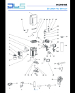 Схема №1 PULSE EN110.GY с изображением Уплотнение для электрокофемашины DELONGHI FL9010610