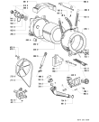 Схема №1 AWM 203/3 с изображением Вноска для стиральной машины Whirlpool 481945919556