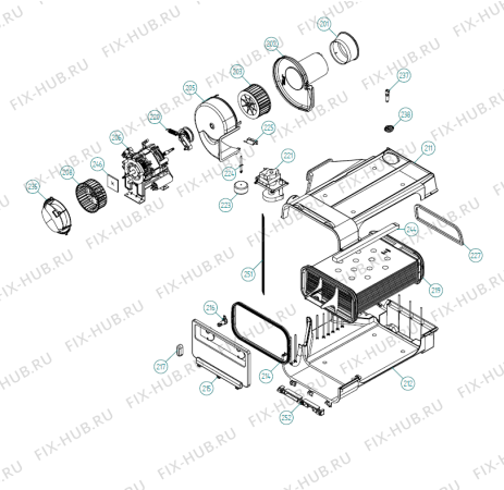 Взрыв-схема стиральной машины Gorenje T753C DK   -White (900002684, TD60.1) - Схема узла 02