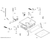 Схема №4 BM5223 с изображением Панель управления для посудомойки Bosch 00677914