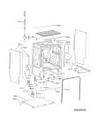Схема №3 ADG 6240 IX с изображением Обшивка для посудомоечной машины Whirlpool 481010405712
