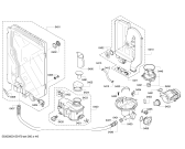 Схема №4 S31M65B3EU с изображением Передняя панель для посудомоечной машины Bosch 00703301