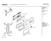 Схема №2 WM54070NL SIWAMAT Grandeur XL540 с изображением Панель управления для стиральной машины Siemens 00356726