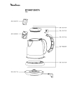 Схема №1 BY540F30/87A с изображением Корпусная деталь для чайника (термопота) Moulinex SS-986889