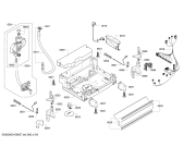 Схема №1 SN26M891GB с изображением Передняя панель для посудомойки Siemens 00700124
