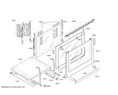 Схема №2 HEN364650 с изображением Уголок для духового шкафа Bosch 00421716