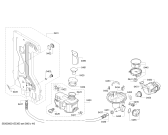 Схема №3 S51M40X5EU с изображением Передняя панель для посудомоечной машины Bosch 00705386