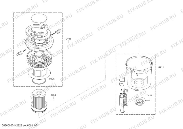 Схема №3 BGS61466 Roxx`x Pro Energy с изображением Панель для мини-пылесоса Bosch 00653061
