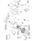 Схема №2 WMT ECOSTAR 6Z BW с изображением Блок управления для стиралки Whirlpool 481010593856