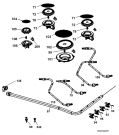 Схема №1 EKK5023 с изображением Кран газовый для электропечи Electrolux 3429023264