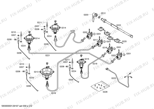 Схема №1 NGT635RPL с изображением Столешница для духового шкафа Bosch 00608680