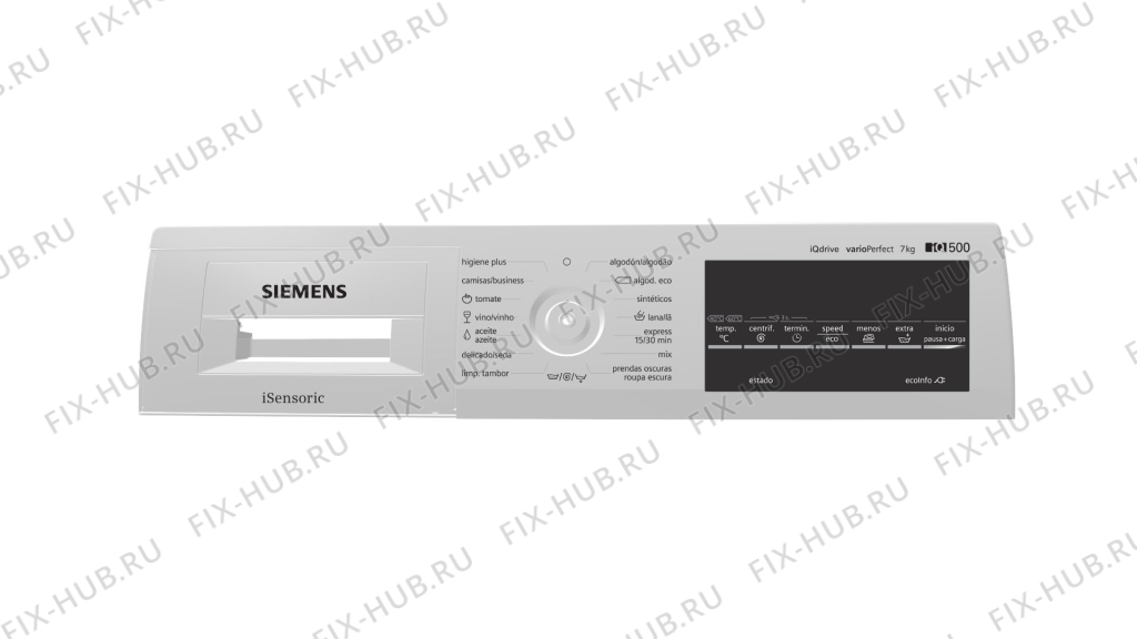Большое фото - Панель управления для стиральной машины Siemens 11013966 в гипермаркете Fix-Hub