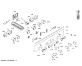 Схема №4 HCE744720U с изображением Фронтальное стекло для духового шкафа Bosch 00685073