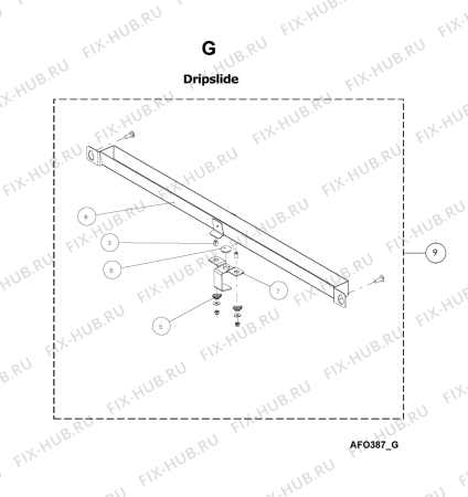 Схема №8 AFO 387 с изображением Другое для составляющей Whirlpool 483286011807