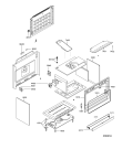 Схема №3 ACM 930/1 WH с изображением Ящик для электропечи Whirlpool 480121104451