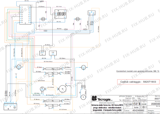 Взрыв-схема плиты (духовки) Gorenje O810A-1 (179427, FT60CEQ) - Схема узла 05