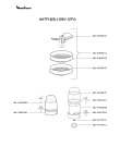 Схема №2 AATF4A(R) с изображением Другое для электрокомбайна Moulinex MS-4980362