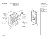 Схема №1 0705134192 GIL130 с изображением Дверь для холодильной камеры Bosch 00202362