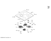 Схема №4 HCE854450G с изображением Фронтальное стекло для духового шкафа Bosch 00685409