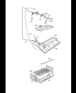 Схема №2 DGW 855 с изображением Фиксатор для духового шкафа DELONGHI 094757