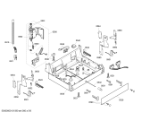 Схема №5 SGD55M05EU с изображением Передняя панель для посудомоечной машины Bosch 00662306