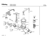 Схема №5 LV522 с изображением Корзина для электропосудомоечной машины Bosch 00207865