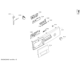 Схема №2 WAB282HE с изображением Панель управления для стиральной машины Bosch 11022467