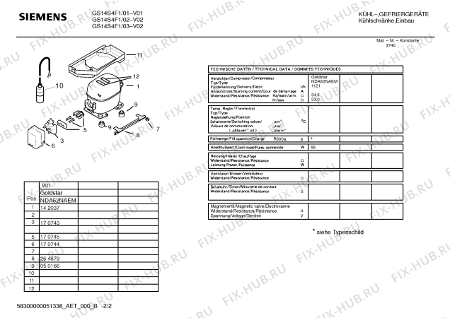 Схема №1 GS12S4F1 с изображением Контейнер для холодильника Siemens 00361348