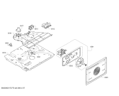 Схема №3 B85H42N3MC с изображением Панель управления для плиты (духовки) Bosch 00744680