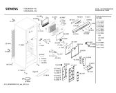 Схема №2 KS36U640 с изображением Дверь для холодильника Siemens 00240396