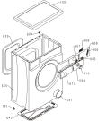 Схема №2 WS41100 (175649, PS15/10B) с изображением Декоративная панель для стиральной машины Gorenje 176092