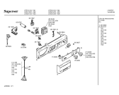 Схема №2 LRS313 с изображением Панель для стиралки Bosch 00209118
