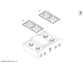 Схема №3 PCG364ED с изображением Боковая часть корпуса для духового шкафа Bosch 00672398