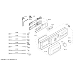 Схема №2 3TE660A с изображением Панель управления для стиралки Bosch 00660243