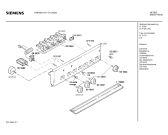 Схема №3 HN54621 с изображением Панель для духового шкафа Siemens 00283337