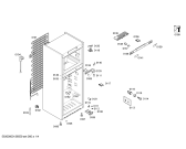 Схема №1 KDN40A71NE с изображением Дверь морозильной камеры для холодильника Bosch 00682601