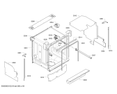 Схема №1 3VI500XA с изображением Модуль управления для посудомойки Bosch 00651063