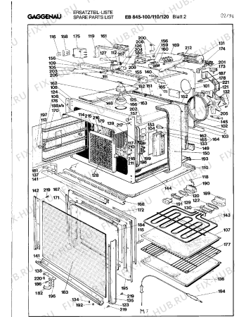 Схема №4 EB845120 с изображением Панель для электропечи Bosch 00290883
