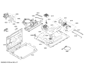 Схема №3 HC854240U с изображением Фронтальное стекло для электропечи Siemens 00685090