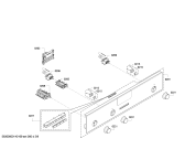 Схема №6 HB13MB520B с изображением Панель управления для электропечи Siemens 00675573