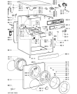 Схема №1 AWM 5050 с изображением Электромотор для стиралки Whirlpool 481236158162