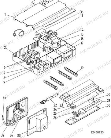 Взрыв-схема холодильника Unknown TR1805 - Схема узла C10 Electric