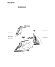 Схема №1 DW2092U5 с изображением Электропитание для электропарогенератора Rowenta RS-DC0356
