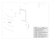 Схема №4 WTM 550 WH с изображением Дверь для холодильной камеры Whirlpool 482000015732