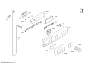 Схема №1 WM16W5S3AT с изображением Панель управления для стиралки Siemens 11024915