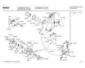 Схема №1 SKT5002SK с изображением Панель управления для посудомойки Bosch 00443465