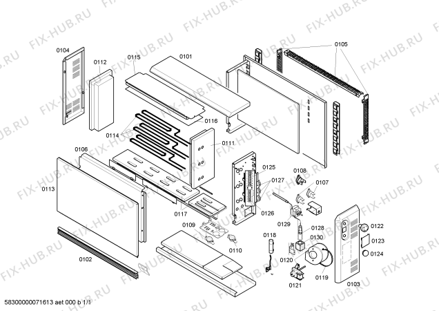 Схема №1 ESF-1209K с изображением Вставка для стиральной машины Bosch 00241482